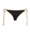 Johanna Ortiz Spiritual Retreat Bikini Bottoms In Black