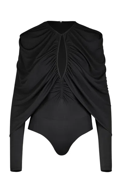 Johanna Ortiz Starlight Bodysuit In Black