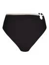 Johanna Ortiz Susurro Del Agua Bikini Bottom In Black
