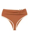 Johanna Ortiz Susurro Del Agua Bikini Bottoms In Brown