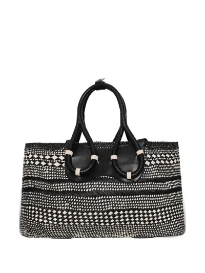 Johanna Ortiz Swaying Silhouettes Tote Bag In Black