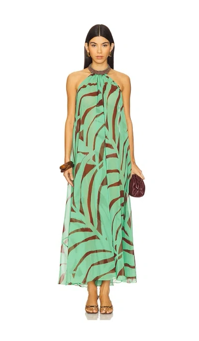 JOHANNA ORTIZ TACTILE WINDS MAXI DRESS