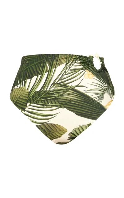 Johanna Ortiz Taita Bikini Bottom In Animal Print