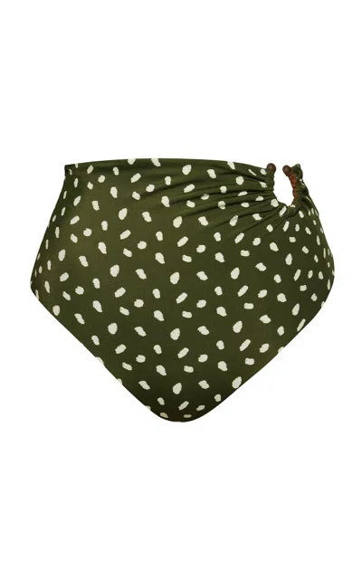 Johanna Ortiz Taita Bikini Bottom In Green