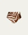 Johanna Ortiz Taita High-waist Bikini Bottoms In Multi