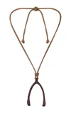 Johanna Ortiz Tales Of The Pampas Necklace In Brown