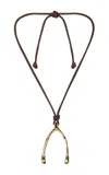 Johanna Ortiz Tales Of The Pampas Necklace In Brown