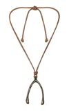 Johanna Ortiz Tales Of The Pampas Necklace In Brown