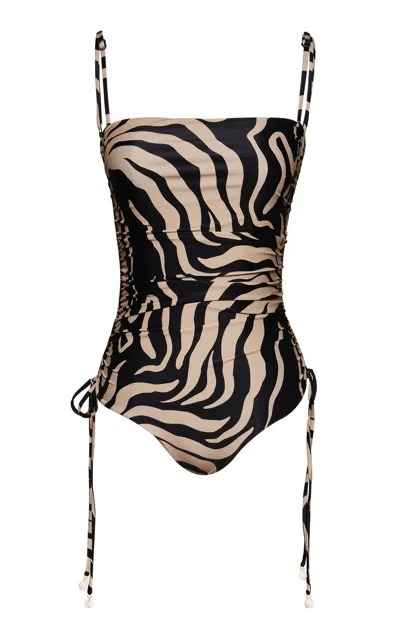 Johanna Ortiz Tarangire Printed One-piece Swimsuit