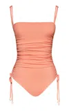 Johanna Ortiz Tarangire Ruched One-piece Swimsuit