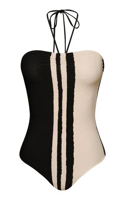 Johanna Ortiz Terry Ucayali River One-piece Swimsuit In Multi