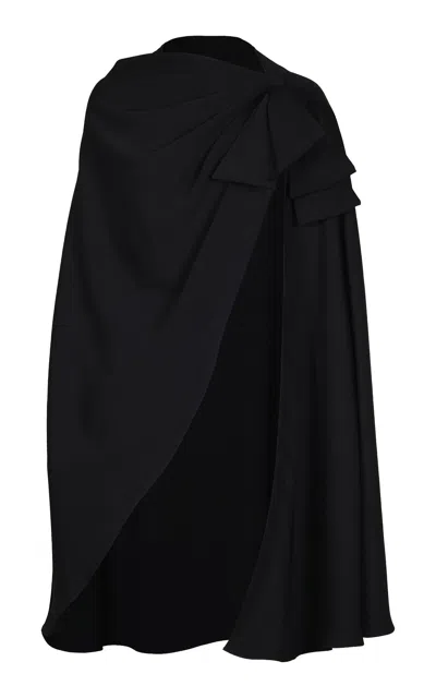 Johanna Ortiz The Last Curiosity Large Cape In Black