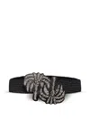 Johanna Ortiz The Living And The Afterlife Woven Belt In Black