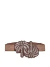 Johanna Ortiz The Living And The Afterlife Woven Belt In Brown