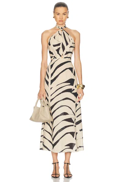 JOHANNA ORTIZ THE RHYTHM OF SEA ANKLE DRESS