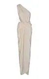 Johanna Ortiz The Secret Conservatory One-shoulder Maxi Dress In White