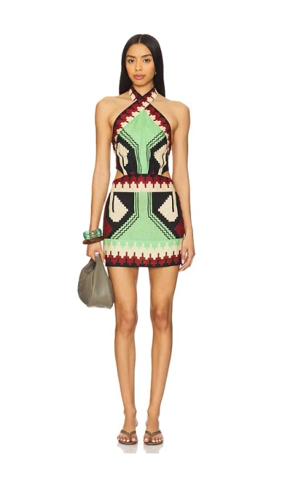 JOHANNA ORTIZ TIDE STRENGTH MINI DRESS