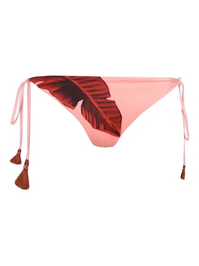 Johanna Ortiz Tie-side Bikini Bottom In Pink