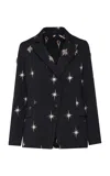 Johanna Ortiz Tranquility Cotton Jacket In Black