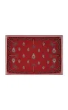 Johanna Ortiz Tropical Bandana Silk Shawl In Red