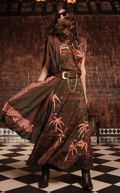 Johanna Ortiz Twist Od Heritage Belt In Brown