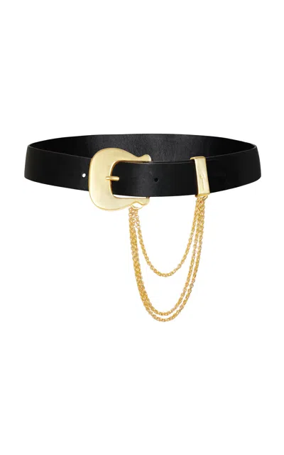 Johanna Ortiz Twist Od Heritage Belt In Black