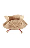 Johanna Ortiz Uncu Red Ocaña Mini Bread Basket In Multi