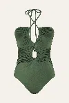 Johanna Ortiz Vela Aurica Cutout One-piece Bathing Suit