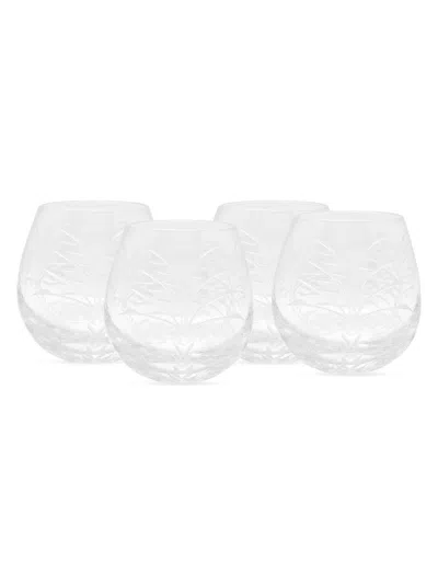 Johanna Ortiz Velada Magica Glass Tumblers 4-piece In Red