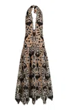Johanna Ortiz Verso Luminoso Maxi Dress In Black