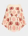 Johanna Ortiz Wave After Wave Mini Dress