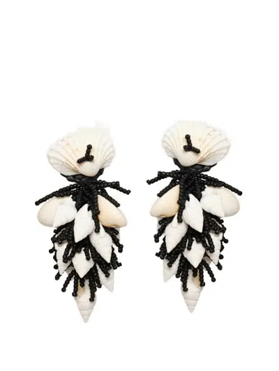 Johanna Ortiz Whimsical Waters Earrings In Multi