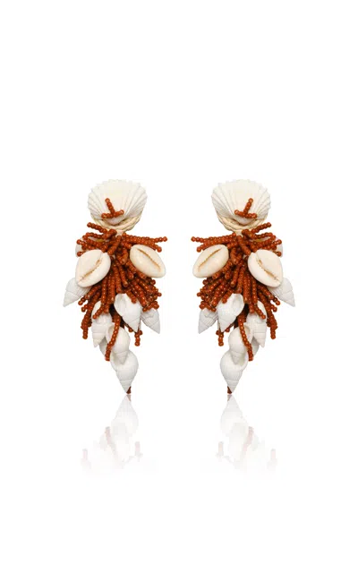 Johanna Ortiz Whimsical Waters Shell Earrings