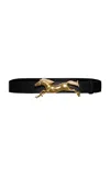 Johanna Ortiz Whispers Of The Tarot Leather Belt In Black