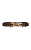 Johanna Ortiz Whispers Of The Tarot Leather Belt In Brown