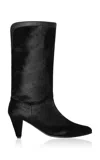Johanna Ortiz Wicked Rider Leather Boots In Black