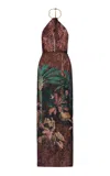 Johanna Ortiz Wild Horizons Maxi Dress In Multi