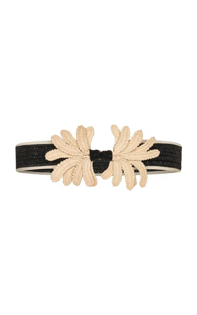 Johanna Ortiz Wild Solar Ornament Belt In Black