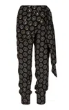 Johanna Ortiz Wild West Woman Silk Pants In Multi