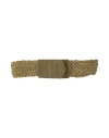 Johanna Ortiz Woman Belt Military Green Size M Viscose