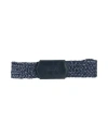 Johanna Ortiz Woman Belt Navy Size M Viscose