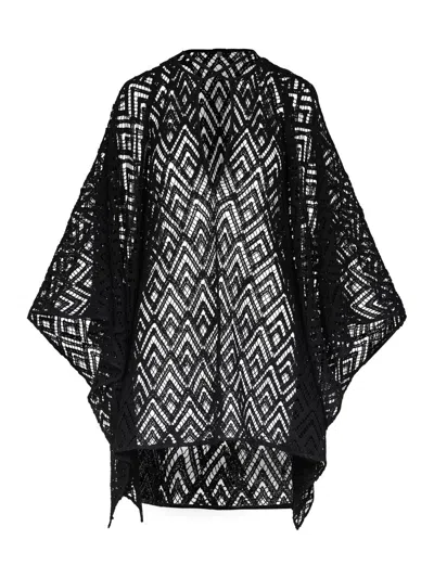 Johanna Ortiz Women's Dance Of Everyday Poncho In Black