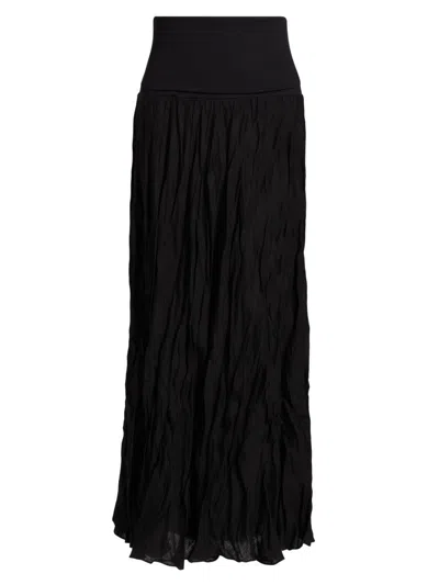 Johanna Ortiz Women's Light And Sound Maxi Skirt In Black