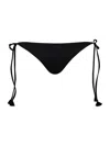 Johanna Ortiz Women's Sullen Tassel-detailed Cotton Bikini Bottom