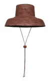 Johanna Ortiz X Arteseno Fierce Muse Hat In Brown
