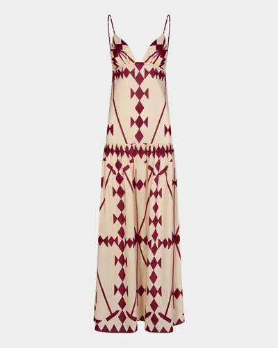 JOHANNA ORTIZ ZEA PALM MAXI DRESS