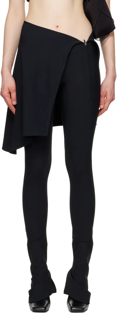 JOHANNA PARV BLACK SKIRT TROUSERS