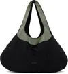 Johanna Parv Black Soft Flat Tote In Black