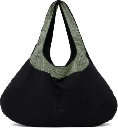 Johanna Parv Black Soft Flat Tote