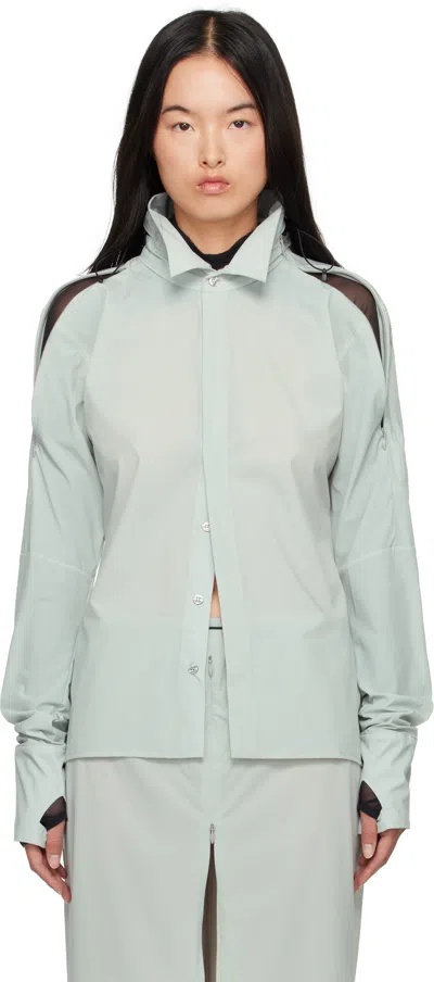 Johanna Parv Green Cover Shirt In Mint